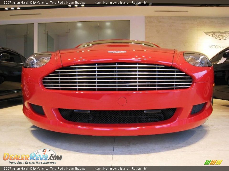 2007 Aston Martin DB9 Volante Toro Red / Moon Shadow Photo #8