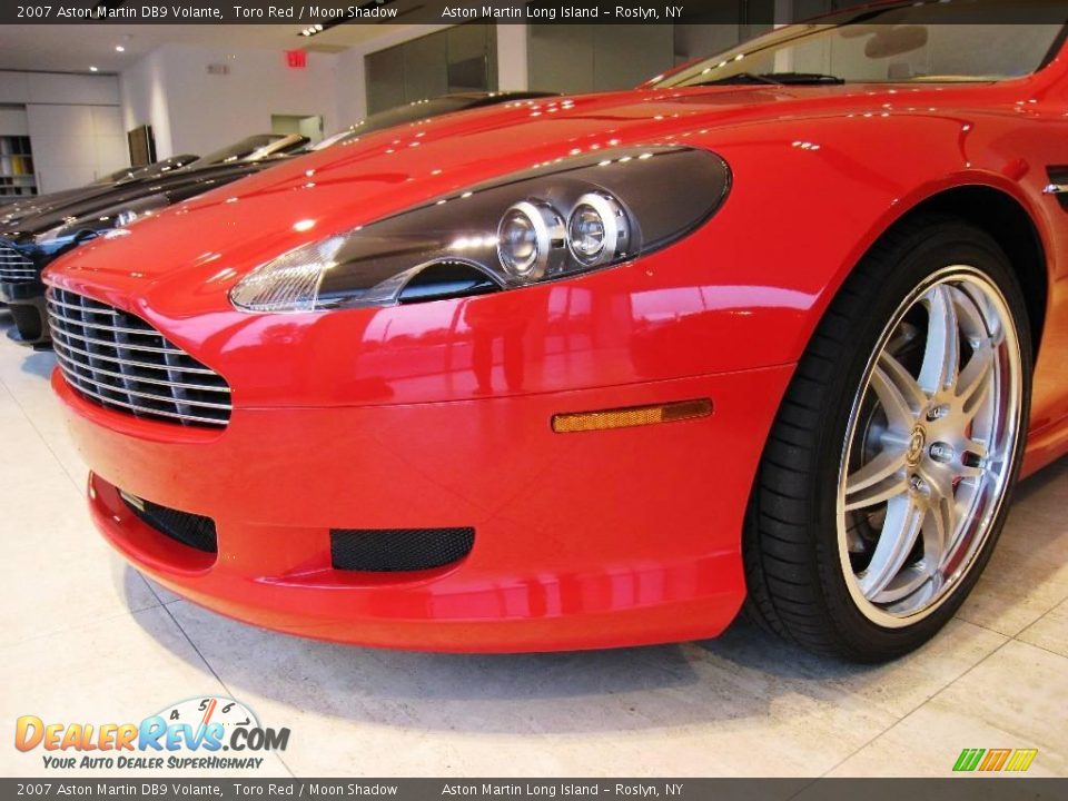 2007 Aston Martin DB9 Volante Toro Red / Moon Shadow Photo #9