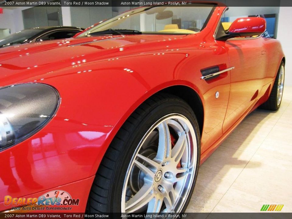 2007 Aston Martin DB9 Volante Toro Red / Moon Shadow Photo #10