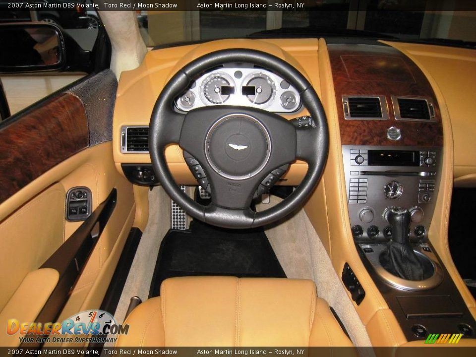 2007 Aston Martin DB9 Volante Toro Red / Moon Shadow Photo #23