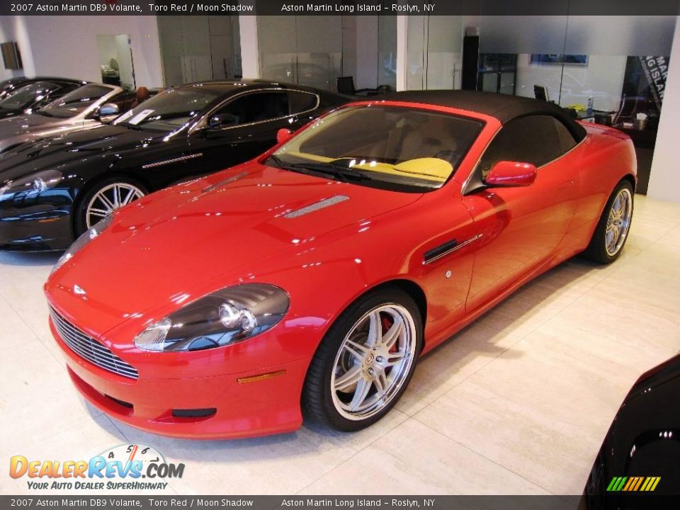 2007 Aston Martin DB9 Volante Toro Red / Moon Shadow Photo #25