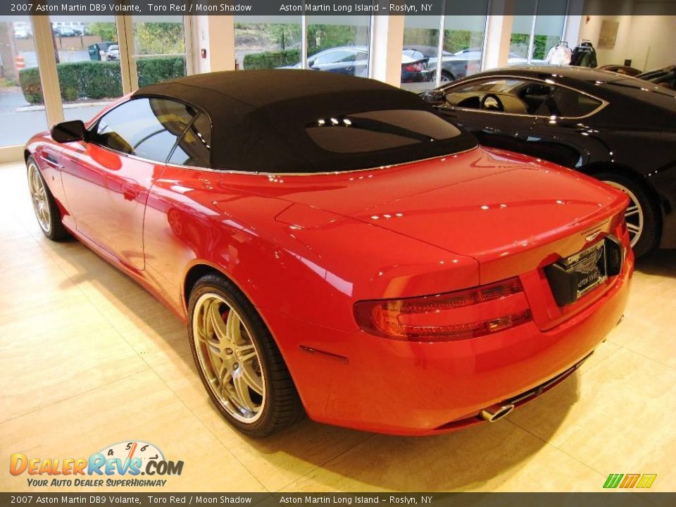 2007 Aston Martin DB9 Volante Toro Red / Moon Shadow Photo #26