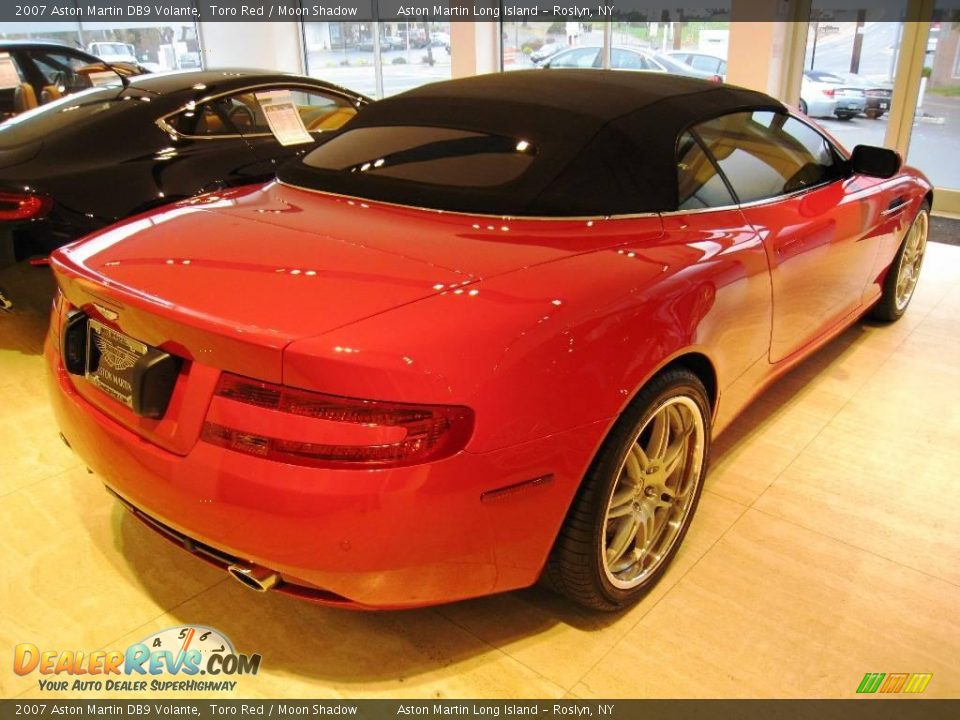 2007 Aston Martin DB9 Volante Toro Red / Moon Shadow Photo #27