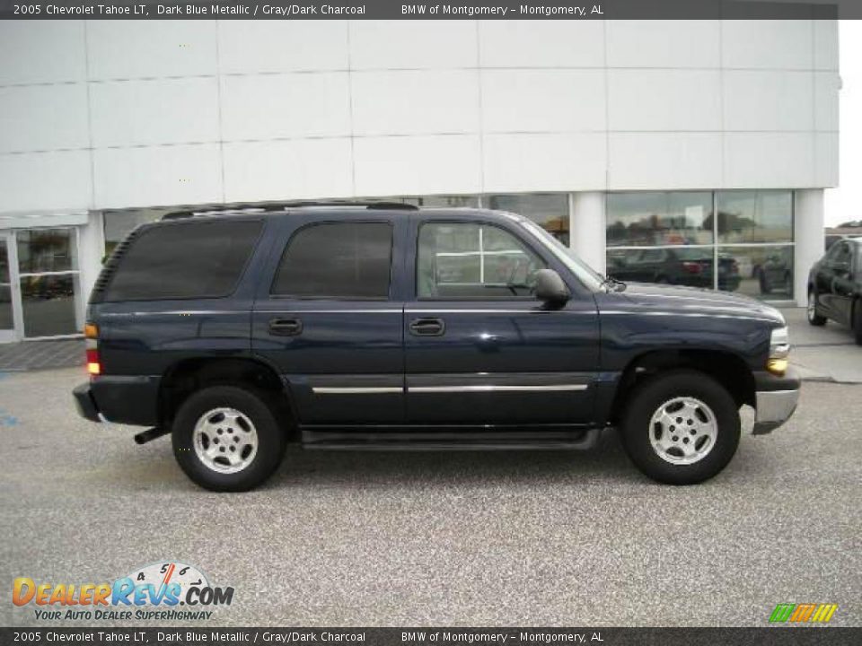 2005 Chevrolet Tahoe LT Dark Blue Metallic / Gray/Dark Charcoal Photo #2