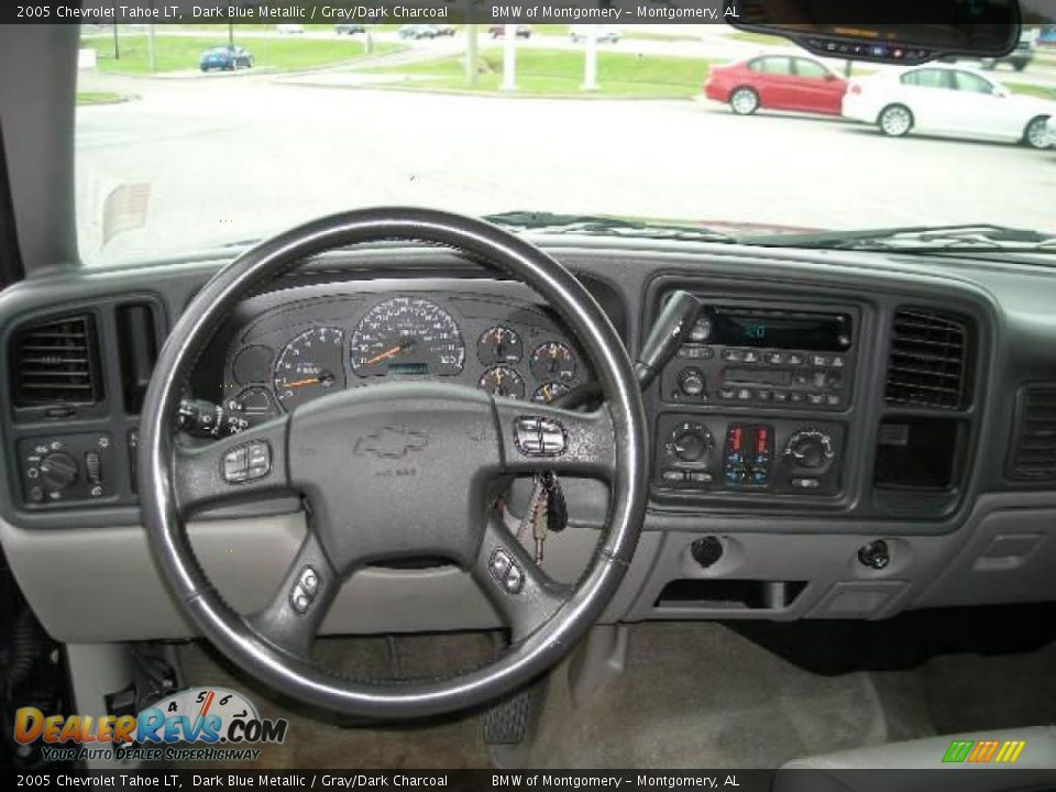 2005 Chevrolet Tahoe LT Dark Blue Metallic / Gray/Dark Charcoal Photo #6