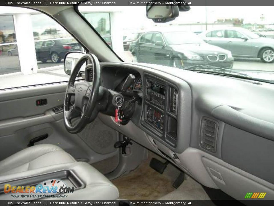 2005 Chevrolet Tahoe LT Dark Blue Metallic / Gray/Dark Charcoal Photo #8