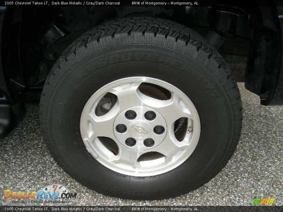 2005 Chevrolet Tahoe LT Dark Blue Metallic / Gray/Dark Charcoal Photo #10