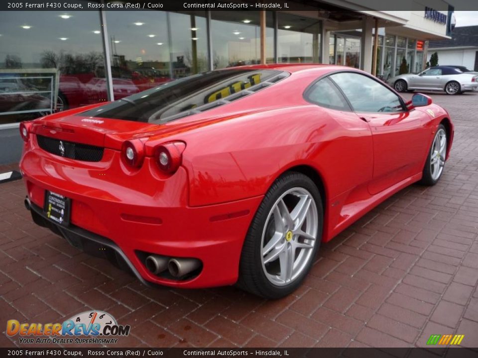 2005 Ferrari F430 Coupe Rosso Corsa (Red) / Cuoio Photo #3