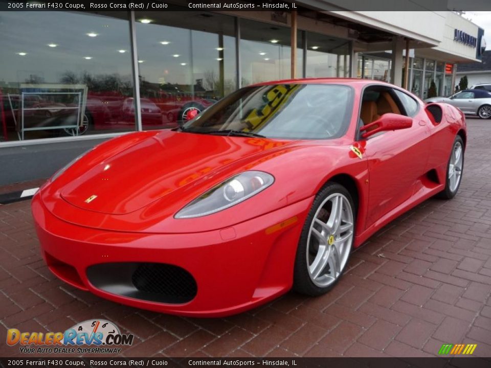2005 Ferrari F430 Coupe Rosso Corsa (Red) / Cuoio Photo #6
