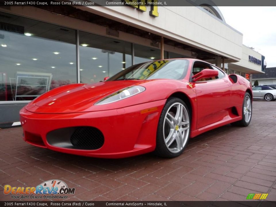 2005 Ferrari F430 Coupe Rosso Corsa (Red) / Cuoio Photo #7