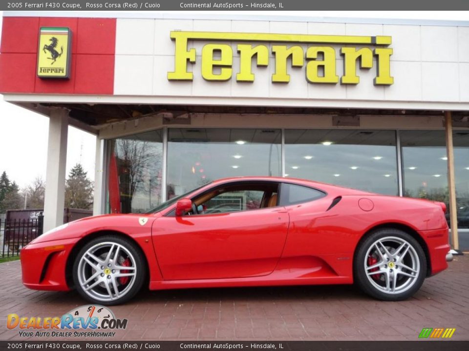 2005 Ferrari F430 Coupe Rosso Corsa (Red) / Cuoio Photo #8