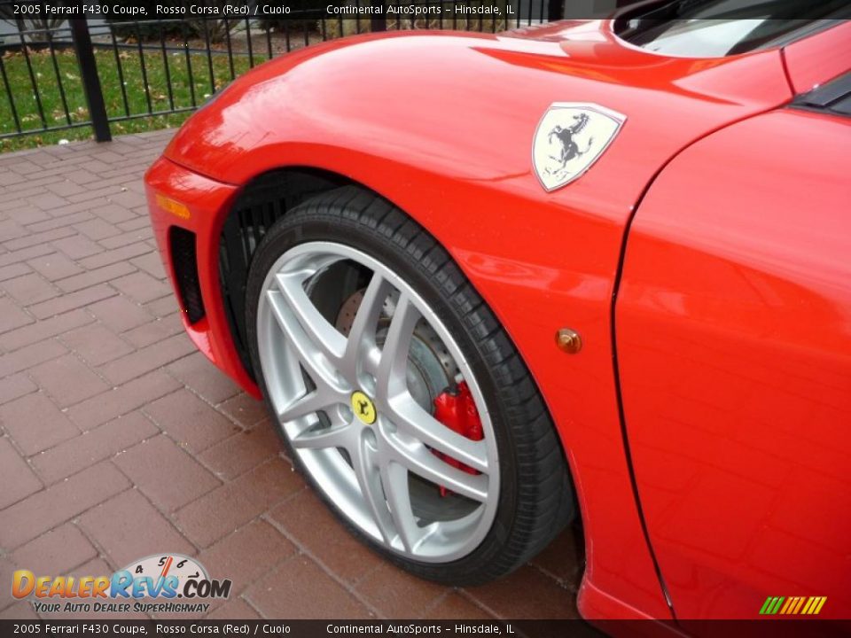 2005 Ferrari F430 Coupe Rosso Corsa (Red) / Cuoio Photo #12