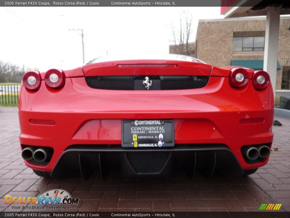 2005 Ferrari F430 Coupe Rosso Corsa (Red) / Cuoio Photo #15