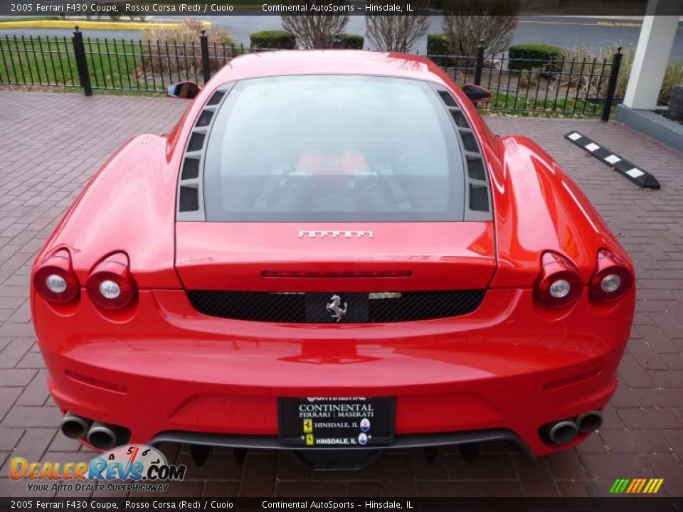 2005 Ferrari F430 Coupe Rosso Corsa (Red) / Cuoio Photo #16