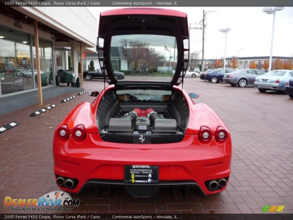 2005 Ferrari F430 Coupe Rosso Corsa (Red) / Cuoio Photo #17