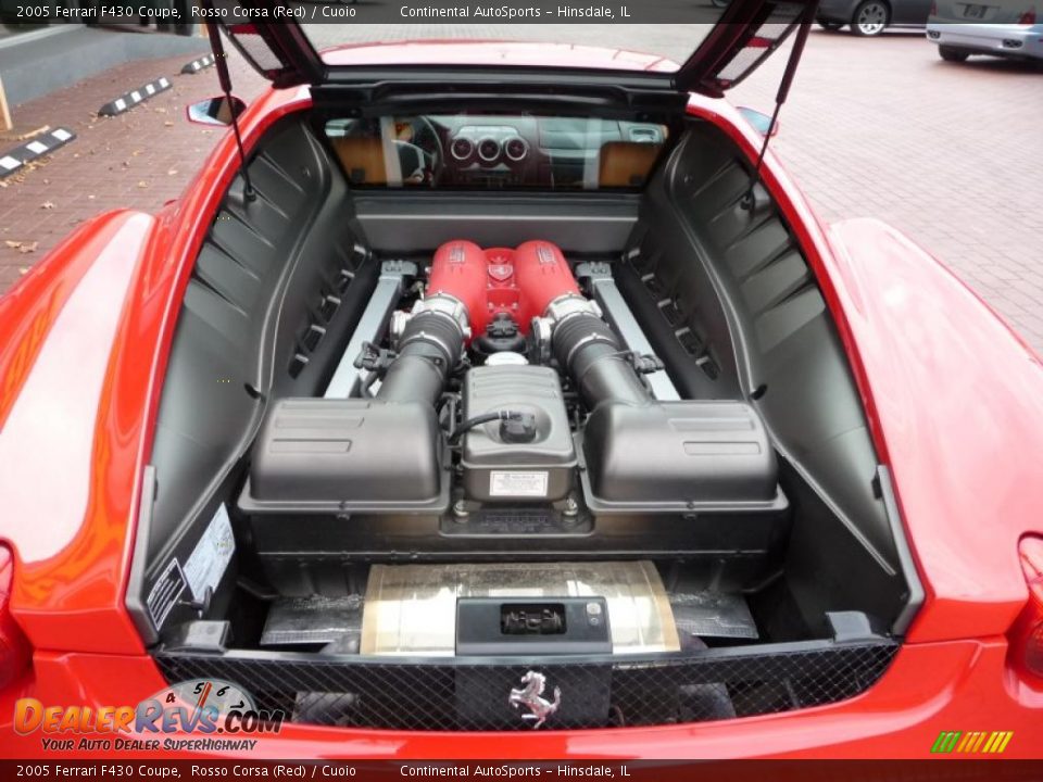2005 Ferrari F430 Coupe Rosso Corsa (Red) / Cuoio Photo #18