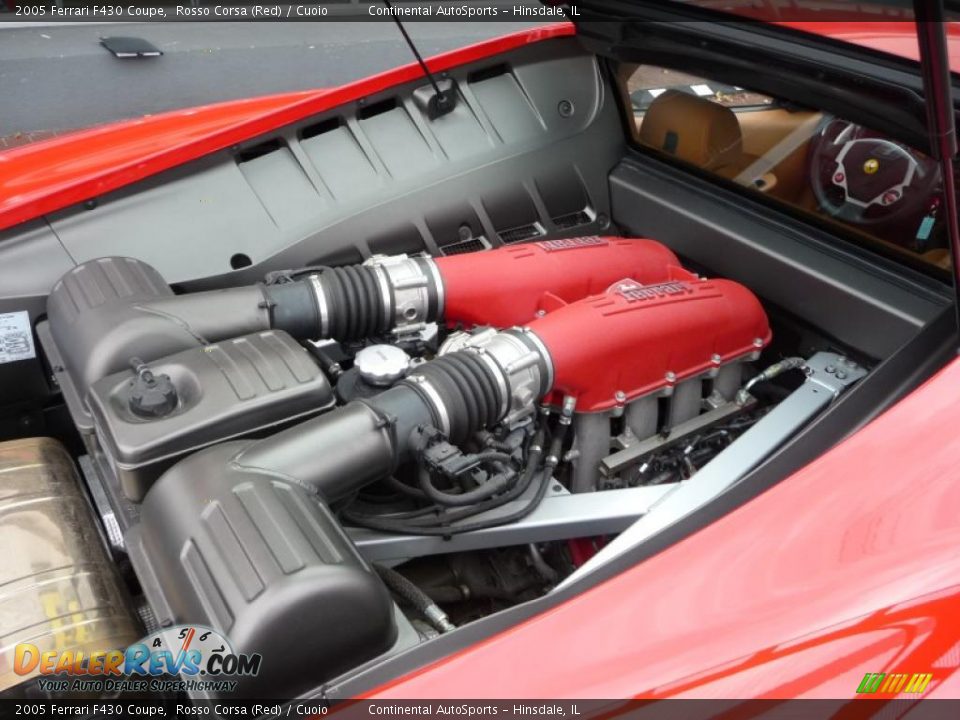 2005 Ferrari F430 Coupe Rosso Corsa (Red) / Cuoio Photo #19