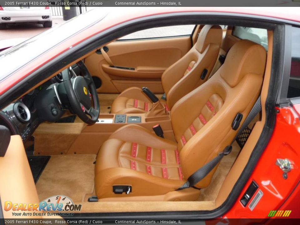 2005 Ferrari F430 Coupe Rosso Corsa (Red) / Cuoio Photo #23