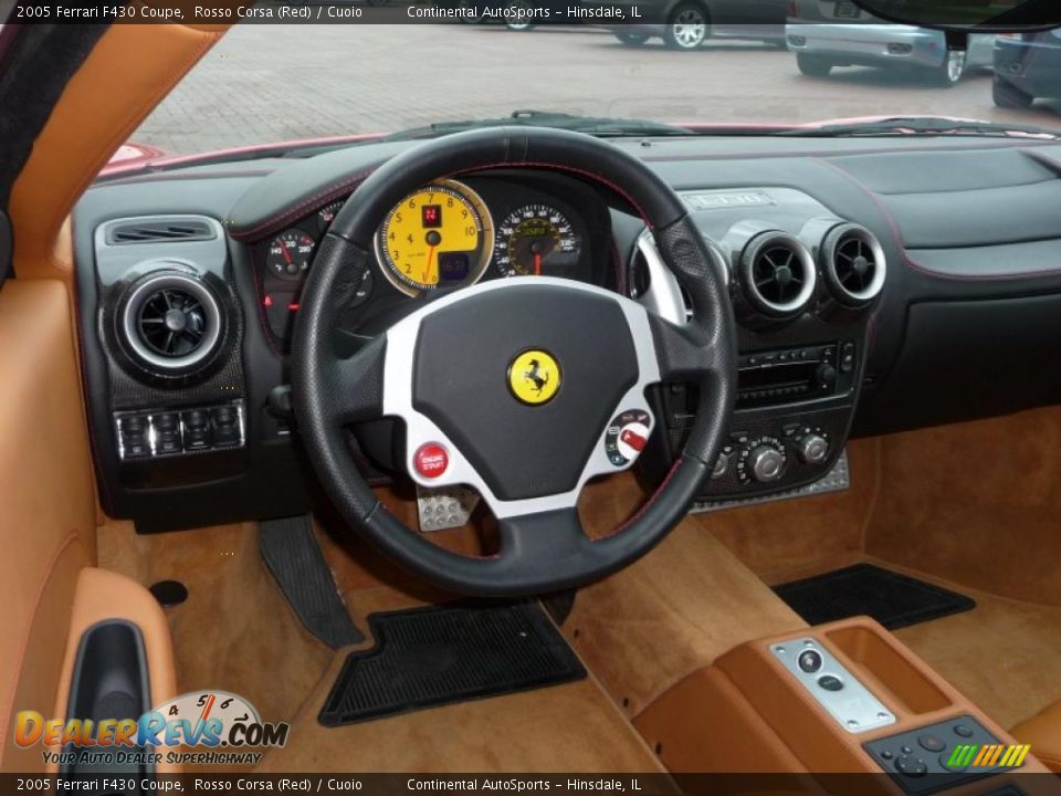 2005 Ferrari F430 Coupe Rosso Corsa (Red) / Cuoio Photo #24