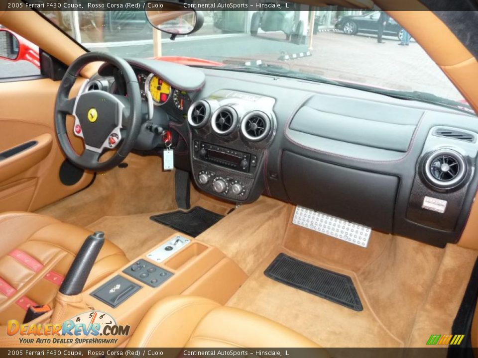 2005 Ferrari F430 Coupe Rosso Corsa (Red) / Cuoio Photo #25