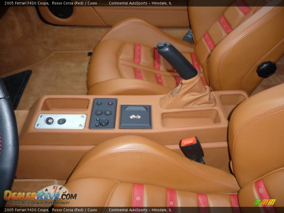 2005 Ferrari F430 Coupe Rosso Corsa (Red) / Cuoio Photo #31