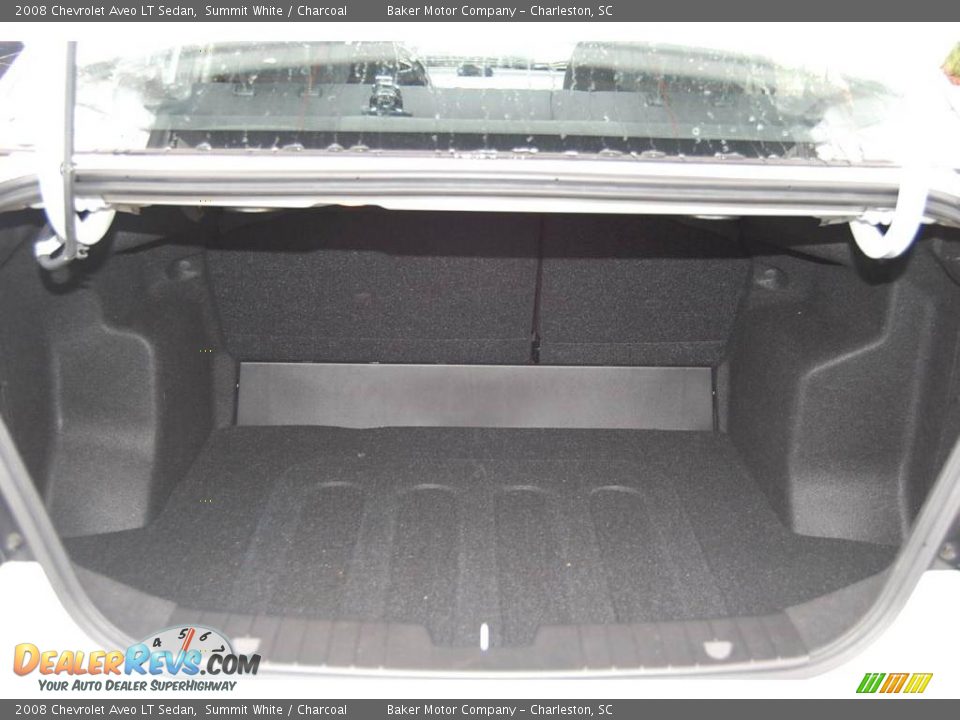 2008 Chevrolet Aveo LT Sedan Summit White / Charcoal Photo #8
