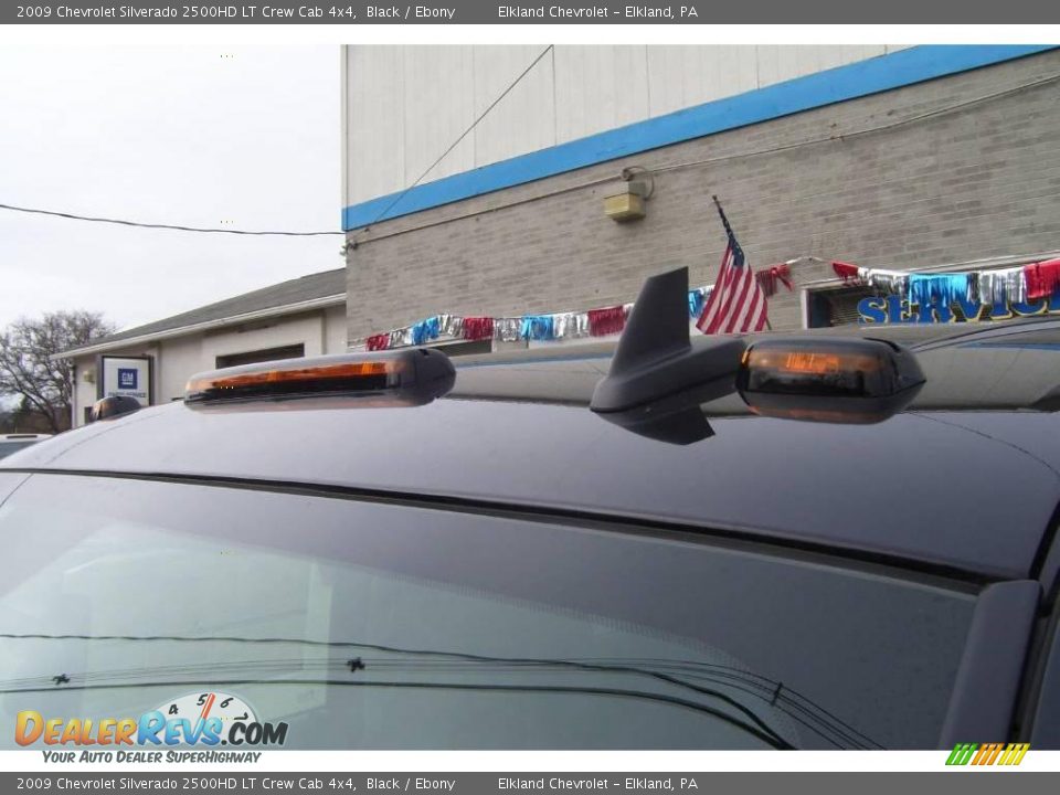 2009 Chevrolet Silverado 2500HD LT Crew Cab 4x4 Black / Ebony Photo #12