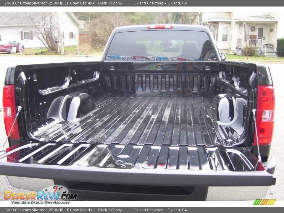 2009 Chevrolet Silverado 2500HD LT Crew Cab 4x4 Black / Ebony Photo #14