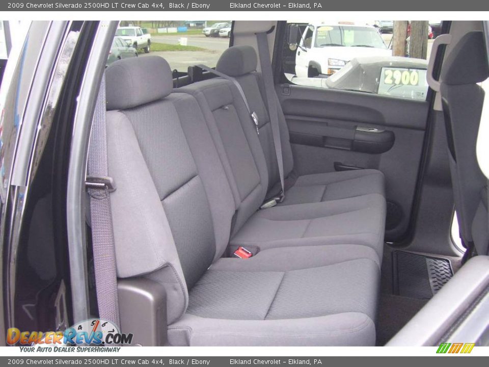 2009 Chevrolet Silverado 2500HD LT Crew Cab 4x4 Black / Ebony Photo #19