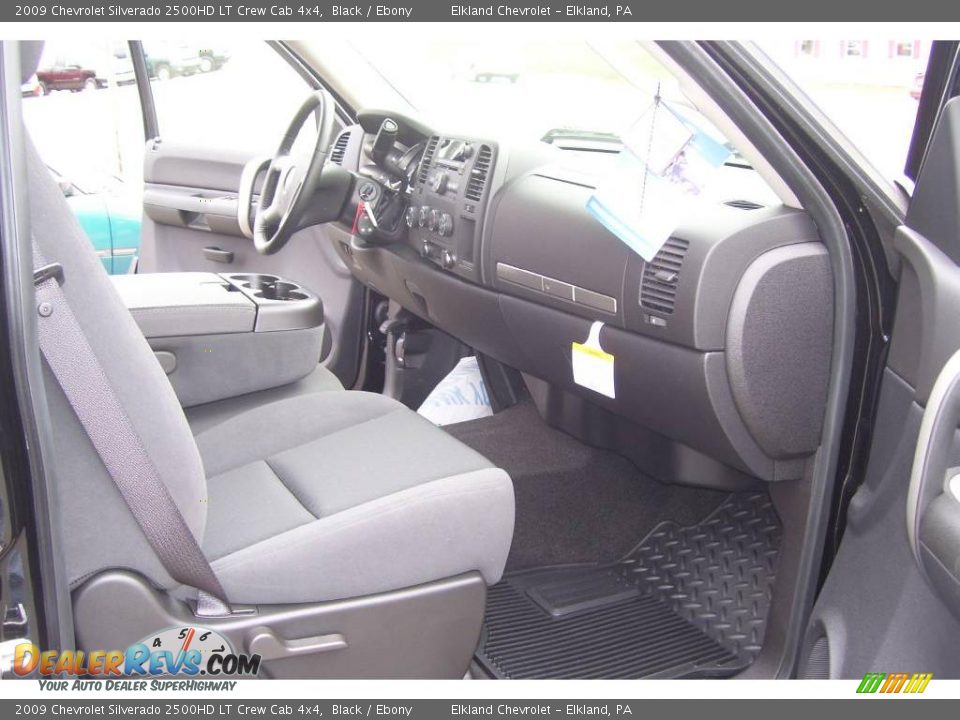 2009 Chevrolet Silverado 2500HD LT Crew Cab 4x4 Black / Ebony Photo #23
