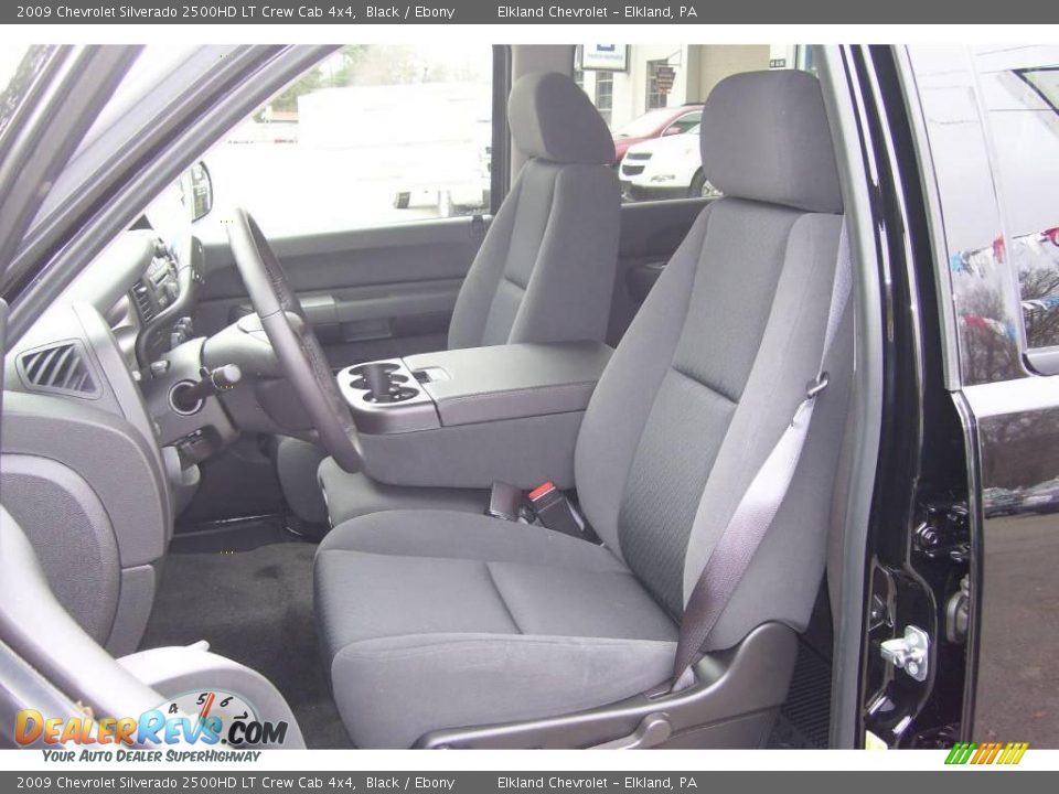 2009 Chevrolet Silverado 2500HD LT Crew Cab 4x4 Black / Ebony Photo #27