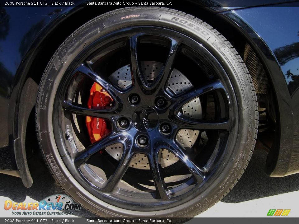 2008 Porsche 911 GT3 Black / Black Photo #4