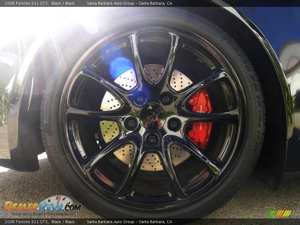 2008 Porsche 911 GT3 Black / Black Photo #5