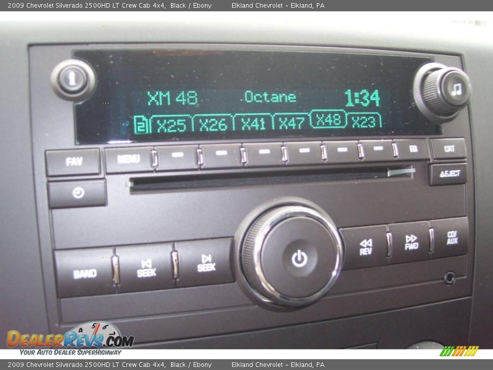 2009 Chevrolet Silverado 2500HD LT Crew Cab 4x4 Black / Ebony Photo #32