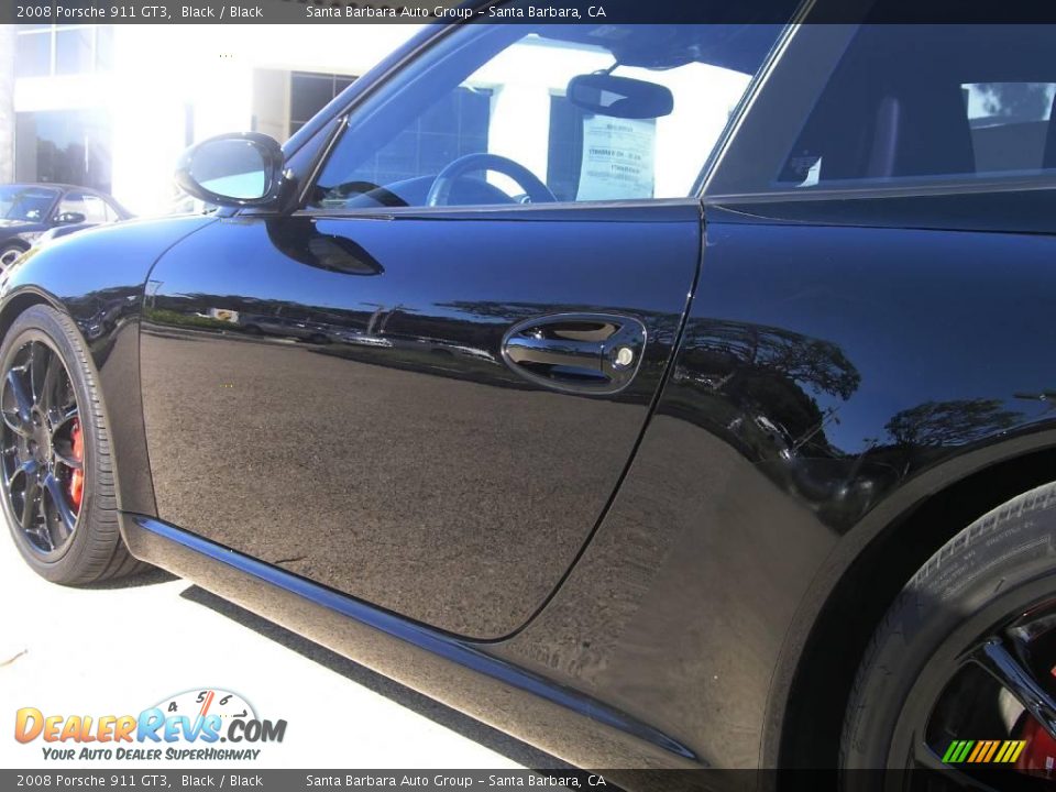 2008 Porsche 911 GT3 Black / Black Photo #11