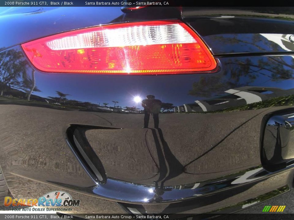 2008 Porsche 911 GT3 Black / Black Photo #12