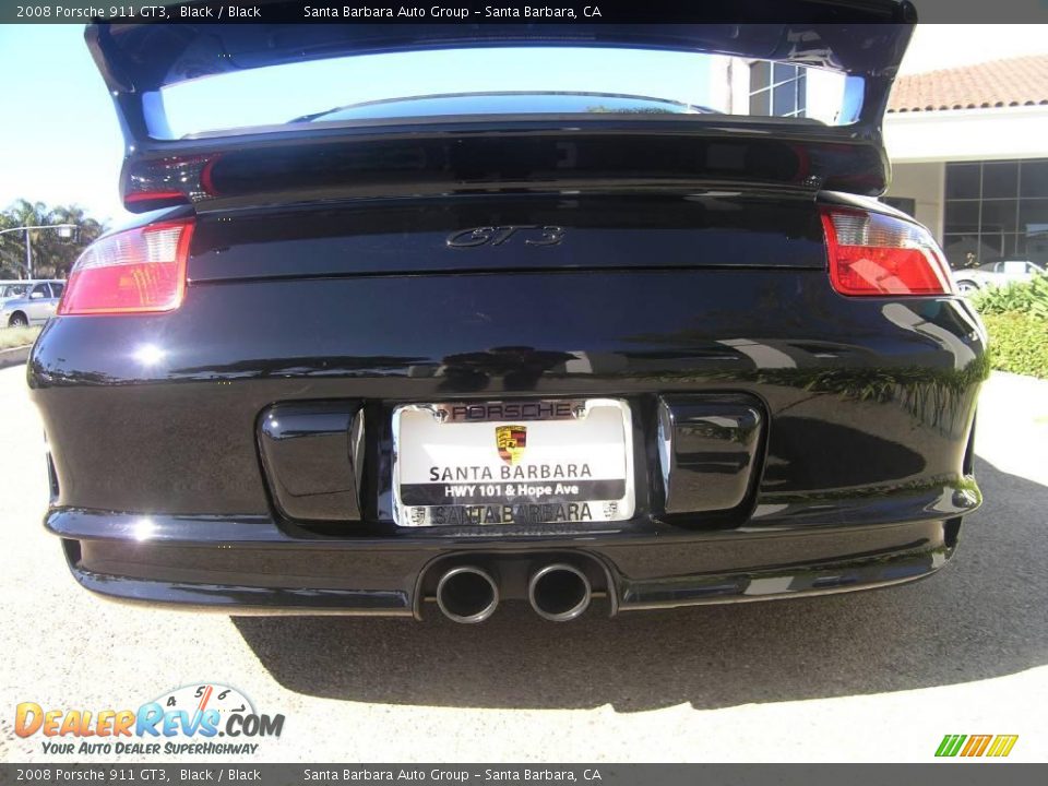 2008 Porsche 911 GT3 Black / Black Photo #13