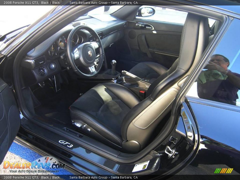 2008 Porsche 911 GT3 Black / Black Photo #17