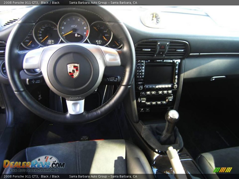 2008 Porsche 911 GT3 Black / Black Photo #18