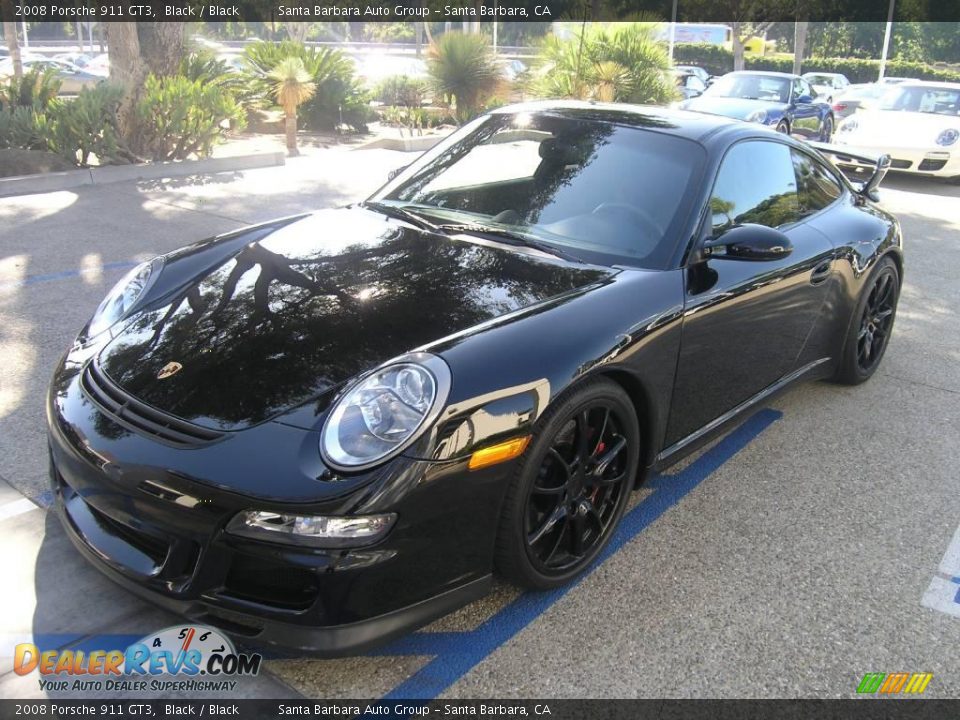 2008 Porsche 911 GT3 Black / Black Photo #31