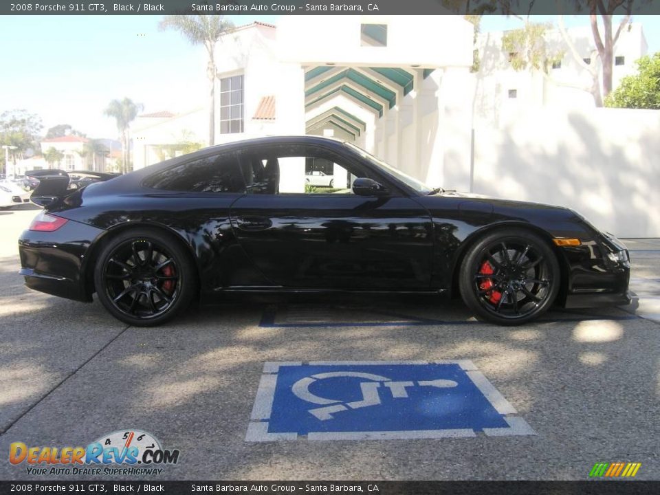 2008 Porsche 911 GT3 Black / Black Photo #33