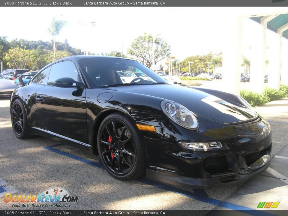 2008 Porsche 911 GT3 Black / Black Photo #34