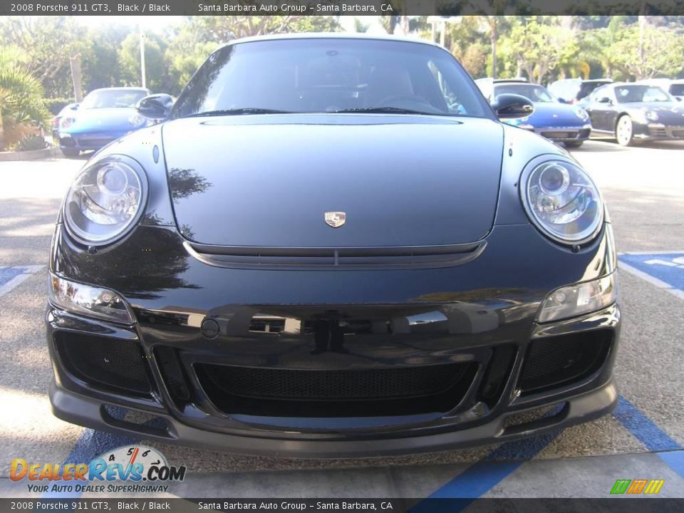 2008 Porsche 911 GT3 Black / Black Photo #35