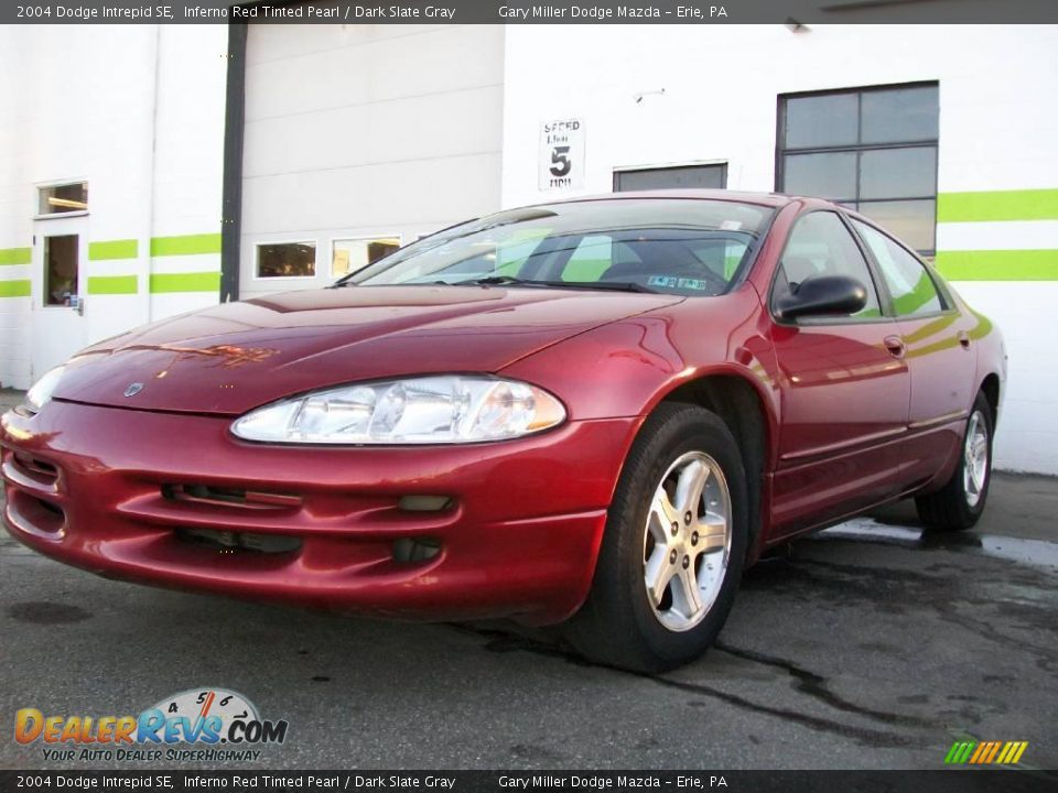 2004 Dodge Intrepid SE Inferno Red Tinted Pearl / Dark Slate Gray Photo #1