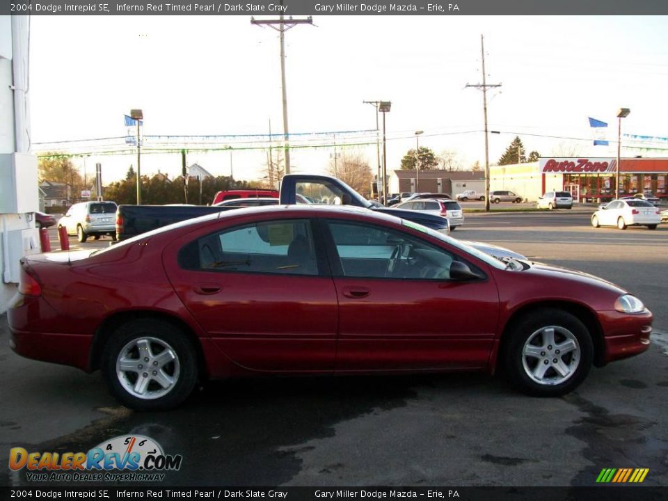 2004 Dodge Intrepid SE Inferno Red Tinted Pearl / Dark Slate Gray Photo #5