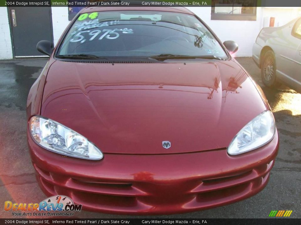 2004 Dodge Intrepid SE Inferno Red Tinted Pearl / Dark Slate Gray Photo #7