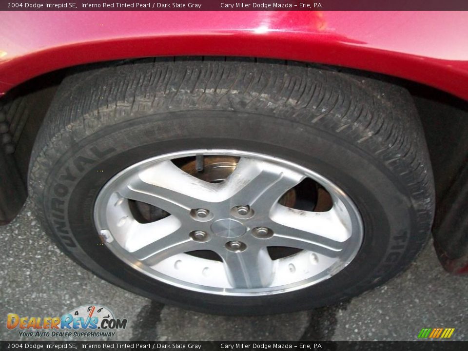 2004 Dodge Intrepid SE Inferno Red Tinted Pearl / Dark Slate Gray Photo #8