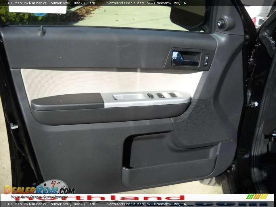 2010 Mercury Mariner V6 Premier 4WD Black / Black Photo #6
