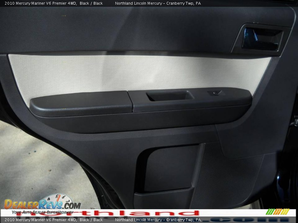 2010 Mercury Mariner V6 Premier 4WD Black / Black Photo #10
