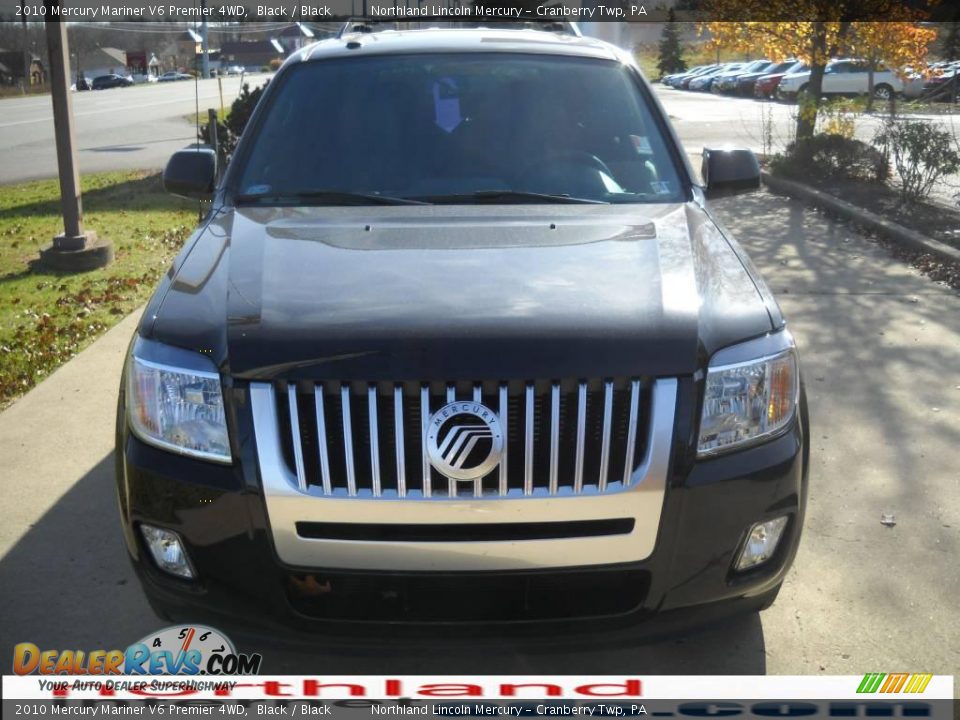 2010 Mercury Mariner V6 Premier 4WD Black / Black Photo #14